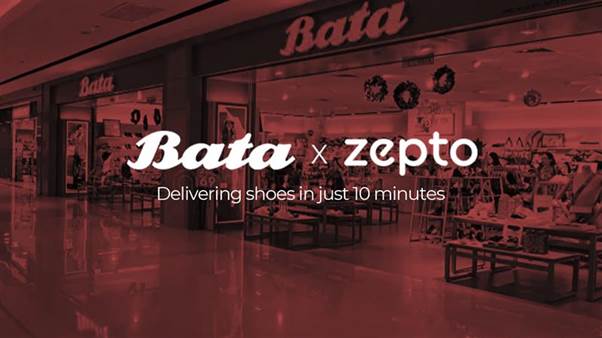 Bata partners with Zepto