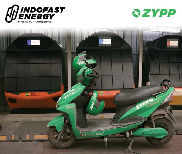 Zypp Electric to Expand Fleet with 100,000 EVs with Indofast