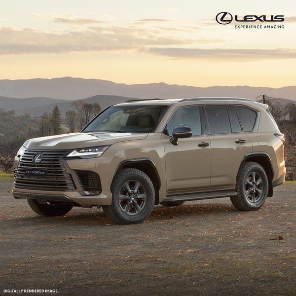 Lexus new LX 500d