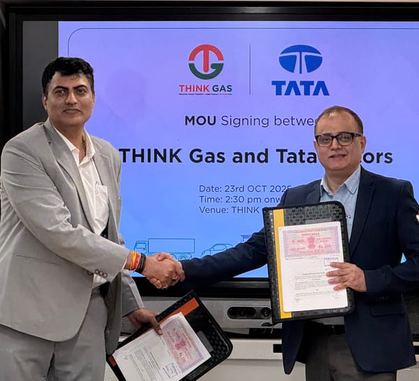 Tata Motors partners with THINK Gas